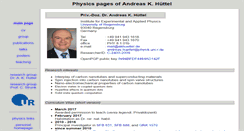 Desktop Screenshot of akhuettel.de